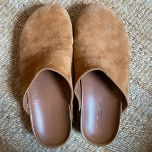 Jenni Kayne suede moc clogs